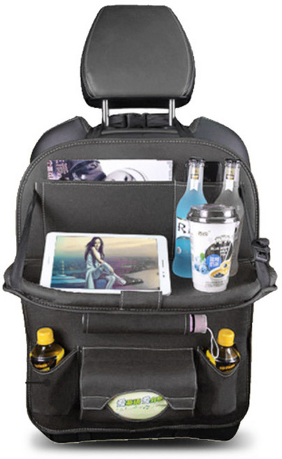 어반카 차량용 멀티 시트백 트레이, 1개, 블랙