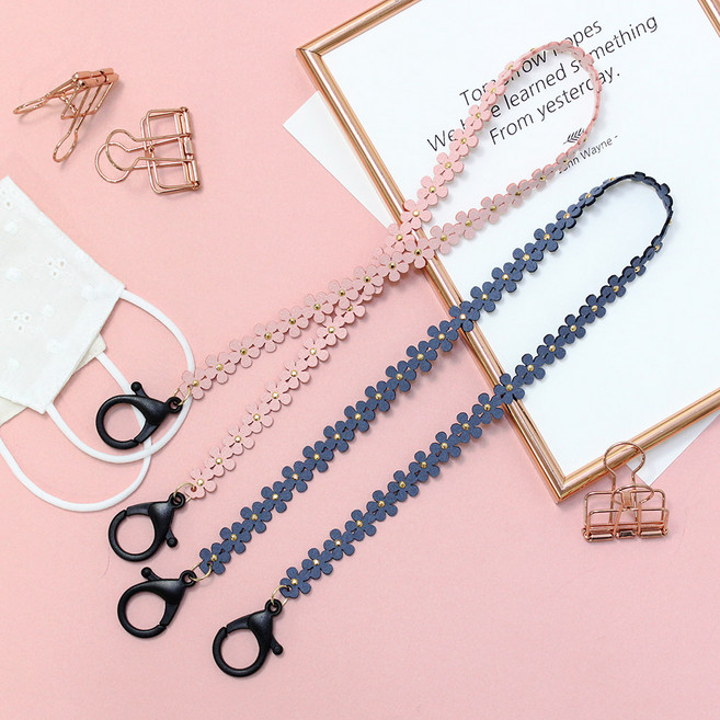 루벤 꽃펠트 마스크 스트랩 2p