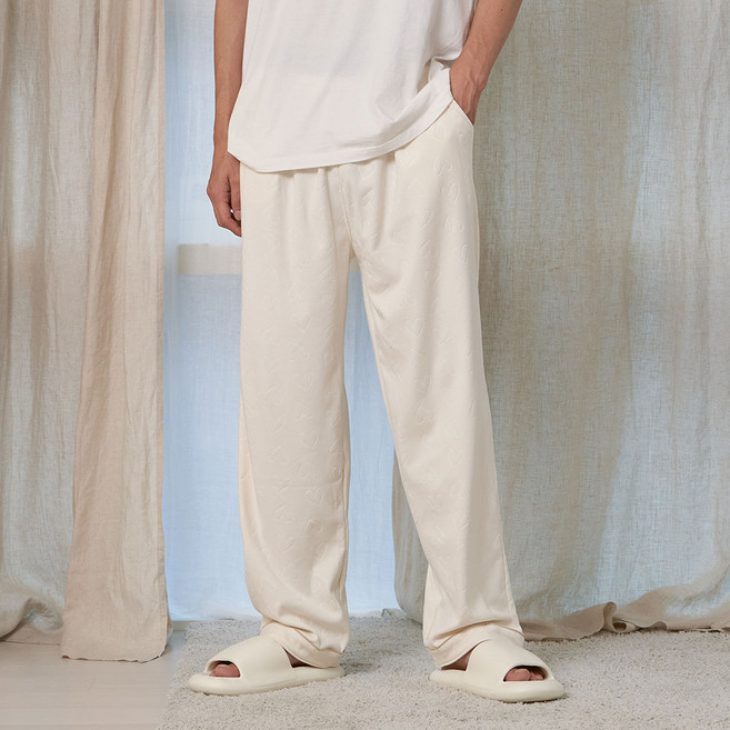 GLAM GONGGAM 情侶款超柔軟仿貂毛奇趣睡眠褲睡衣