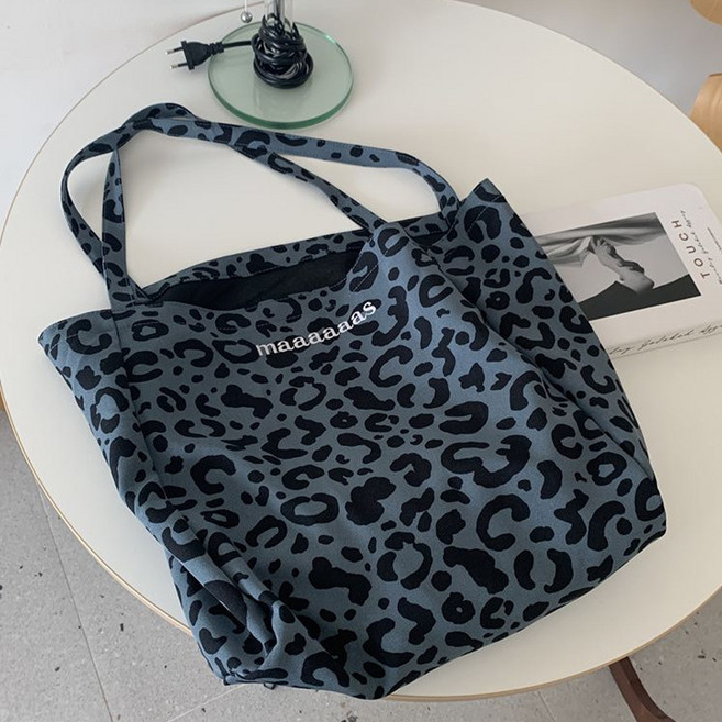 Elsso 豹紋圖案布質環保袋