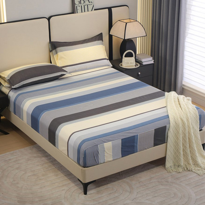 Annette 舒柔棉 鋪棉床包 + 枕套組 台灣製