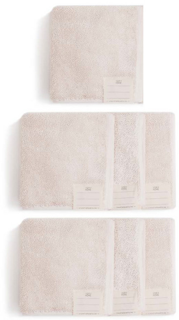 나혼자쓰는 핸드타월 극세사 31.5 7P 세트, 아이보리, 1세트