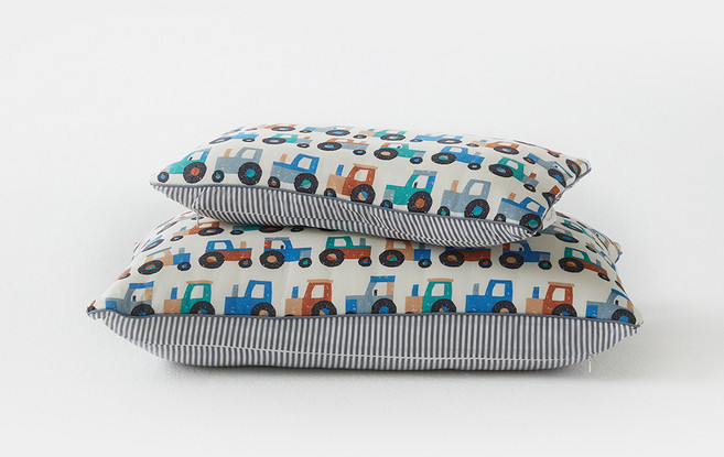 프랑브아즈 유아용 라엘 누비 베개커버, 레토