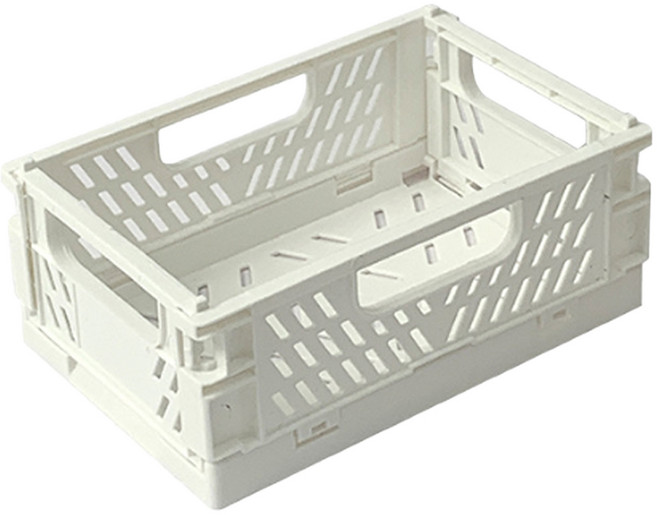 withWIN 접이식 폴딩 캠핑 수납정리함, 화이트, 1개