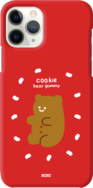 코쿼드 베어구미 크리스마스 슬림 휴대폰 케이스