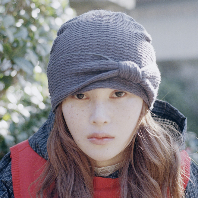 POESIE D'AME TIE KNIT BEANIE