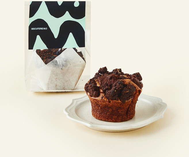 비스퀴테리엠오 브라우니 케이크, 80g, 1개