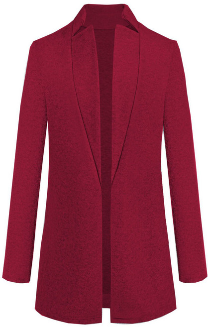 立領修身版型大衣