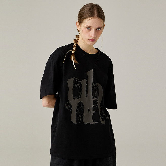 어반에이지 남녀공용 플로우 UBNA 오버 반팔 티셔츠