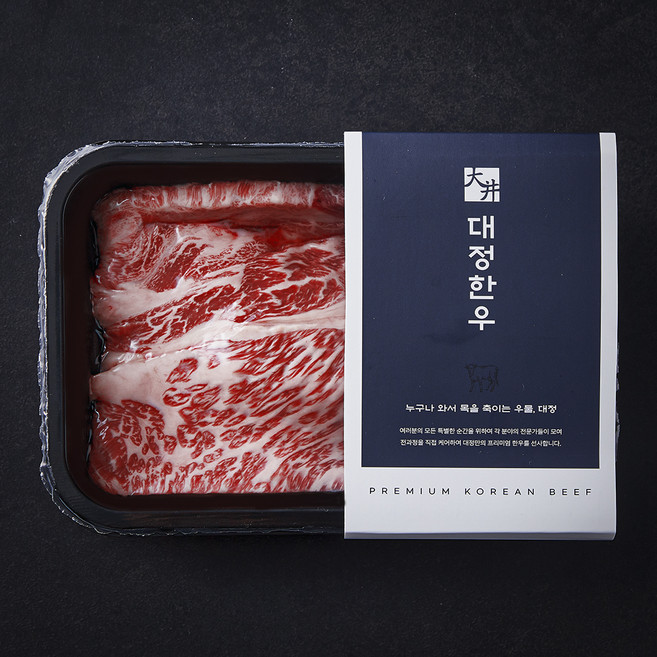 대정한우 등심 1등급 구이용 (냉장), 200g, 1개