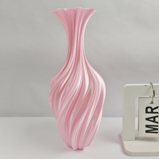 미르노아 트위스트 화병 MMM3505, 핑크