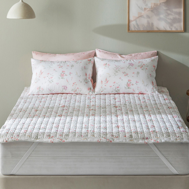 바니루이스 카리나 모달코튼 카페트겸 패드, 화이트