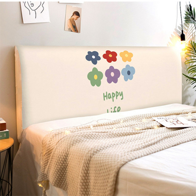 에어 데이지 일러스트 침대헤드커버, TYPE 16, 1개