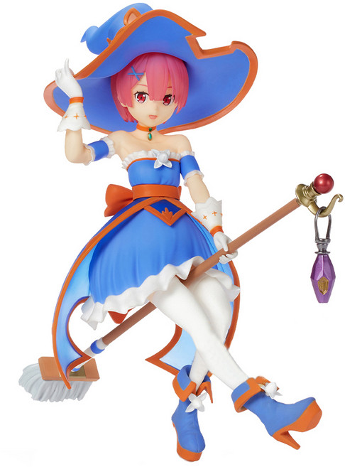 세가 Re 제로부터 시작하는 이세계 생활 렘 CUTE WITCH SPM 슈퍼 프리미엄 피규어, 1개