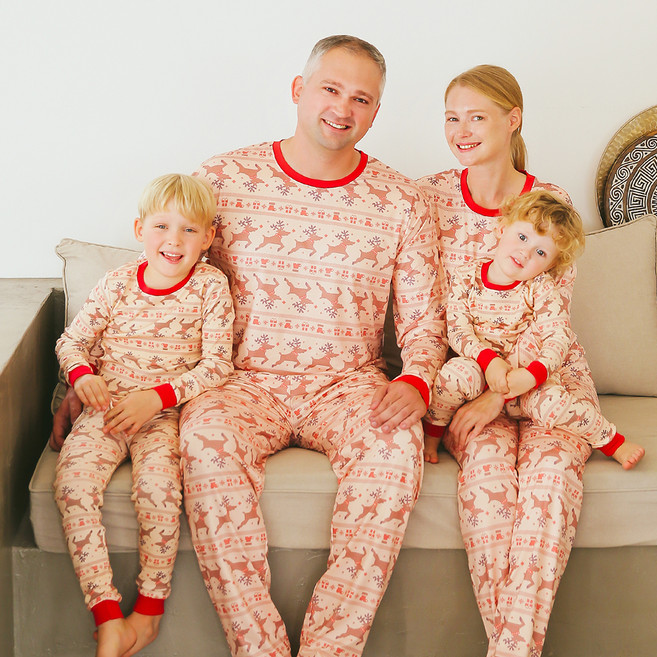 VAENAIT BABY 男士Noel聖誕家庭長袖上下套裝