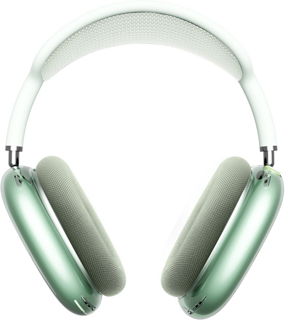 칠시 에어팟 맥스 투명 케이스 커버, 그린