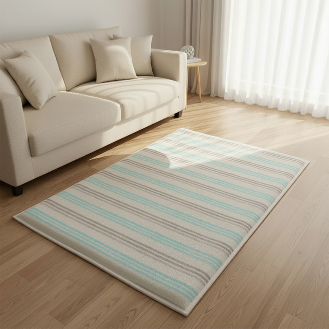 라인하우스 프리미엄 피톤치드 편백 매트, 스트라이프