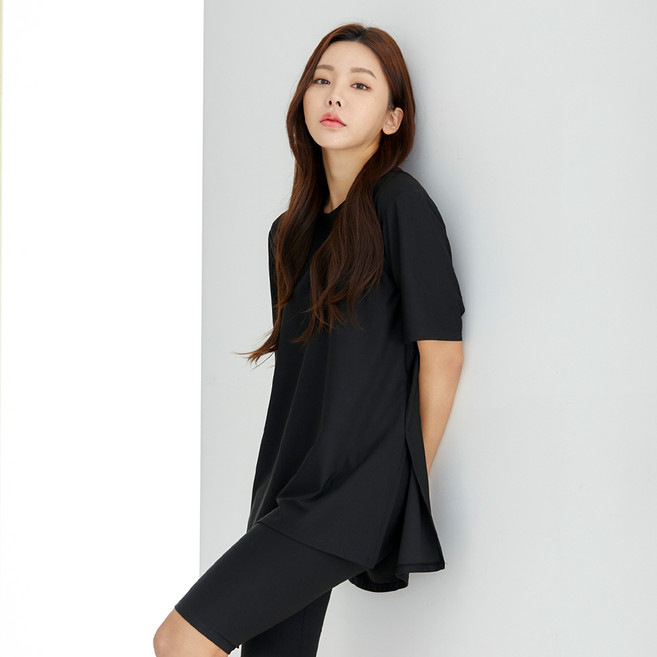 래시플 여성용 멀티플 반팔 래쉬가드