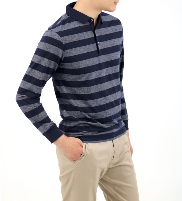 패턴 골프 카라티셔츠 KRM8258