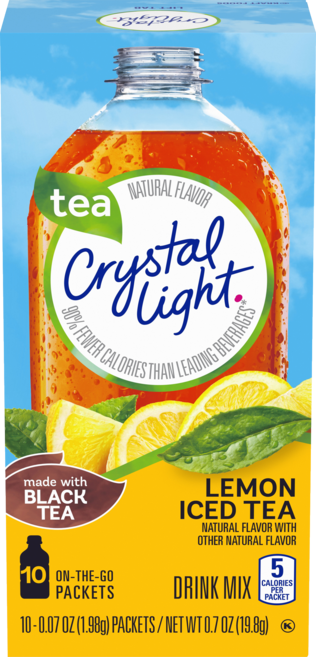 크리스탈라이트 레몬 아이스드티 분말, 1.98g, 10개입, 1개