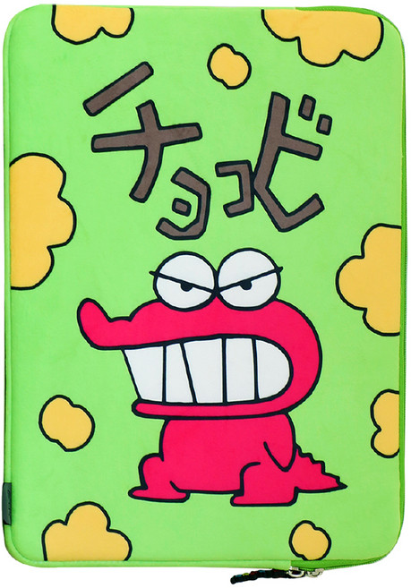 짱구는못말려 소프트보아 아이패드 노트북 파우치, 초코비 공룡, 1개