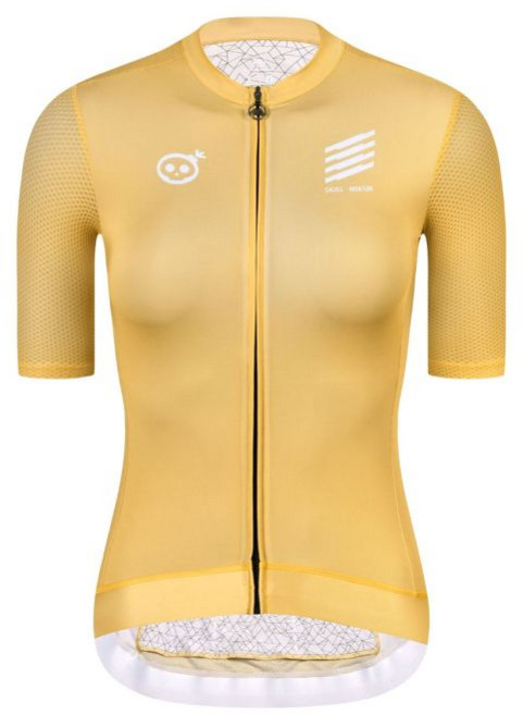 몬톤 여성용 스컬 사이클 져지