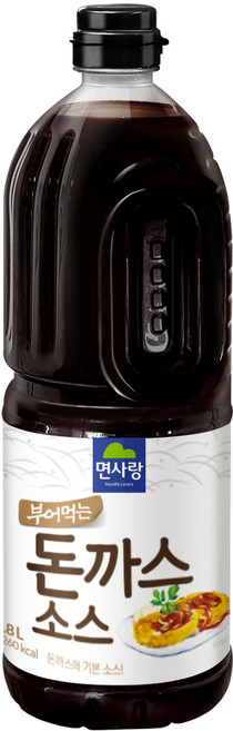 면사랑 부어먹는 경양식 돈까스소스, 1개, 1.8L