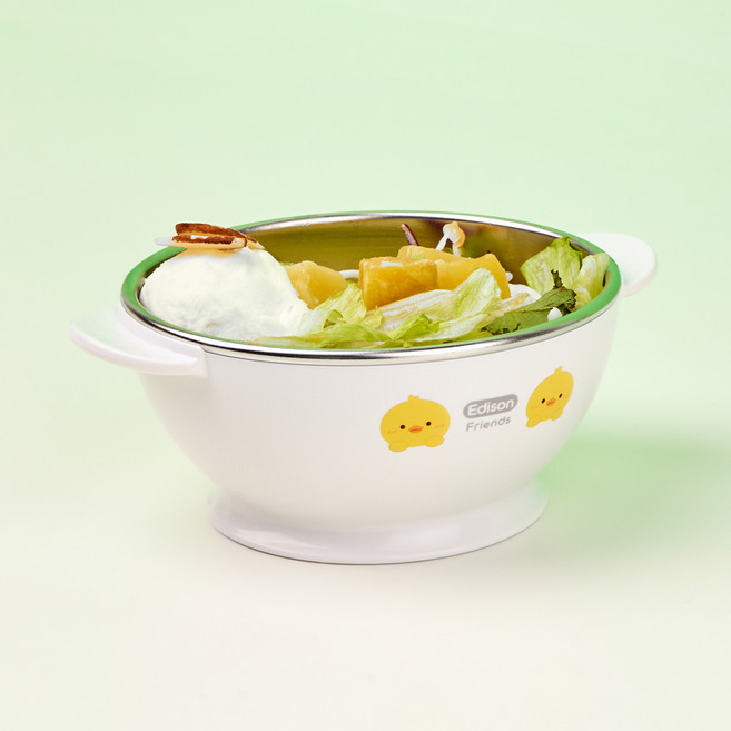 에디슨 프렌즈 논슬립 스텐 공기 240ml, 오리 더기 화이트, 1개