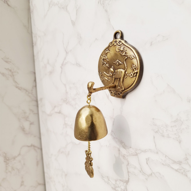 INTODECO 智慧 創意 象徵 十長生猴門鈴, 黃銅