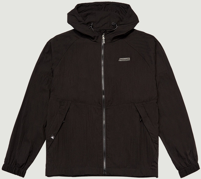 행텐 여성용 라이트 컬러블록 후드 윈드브레이커