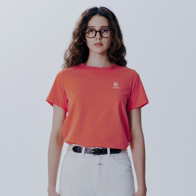 MaritheFrancoisGirbaud 女款 W EMBROIDERY LOGO T恤