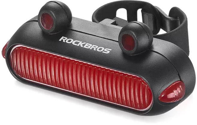 락브로스 충전식 후미등 RFL01, 혼합색상, 1개