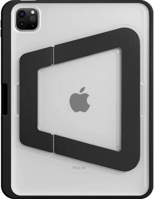 tablese iPad 鋁製支架塑膠殼 IO-48, 1個, 黑色