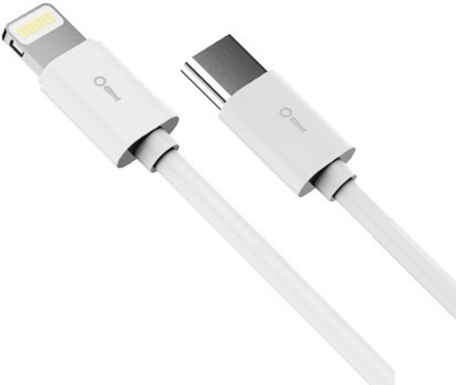 아이리버 C to 8 데이터 케이블 IHC-30M-CT8, 화이트, 3m, 1개