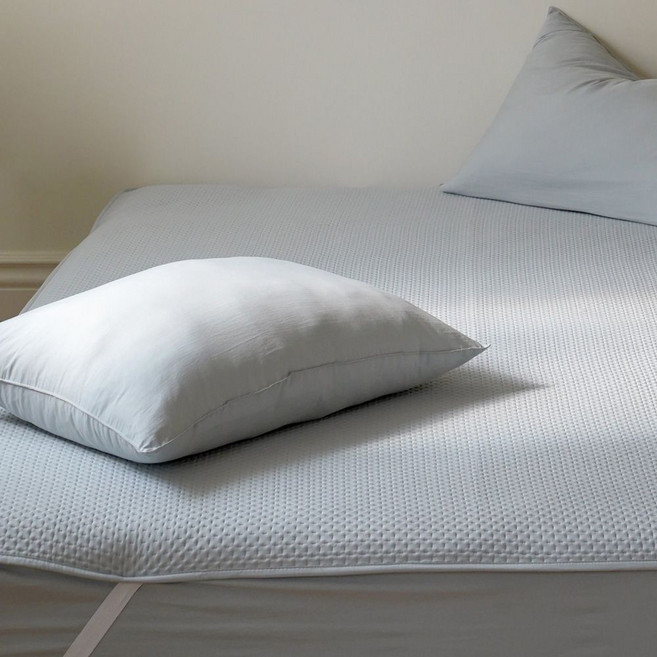 노컨셉 온무드 고밀도 사계절 침대패드, 카키