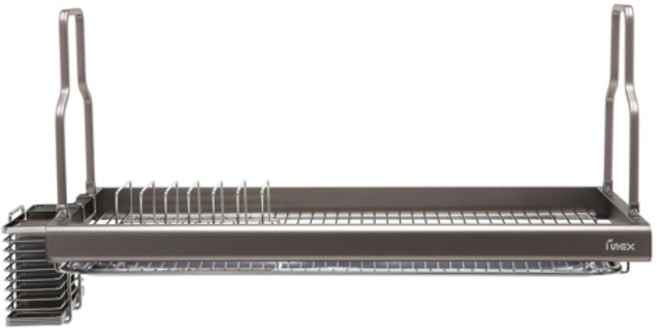 아이넥스 하우즈 알루미늄 부착 식기건조대 600, 혼합색상
