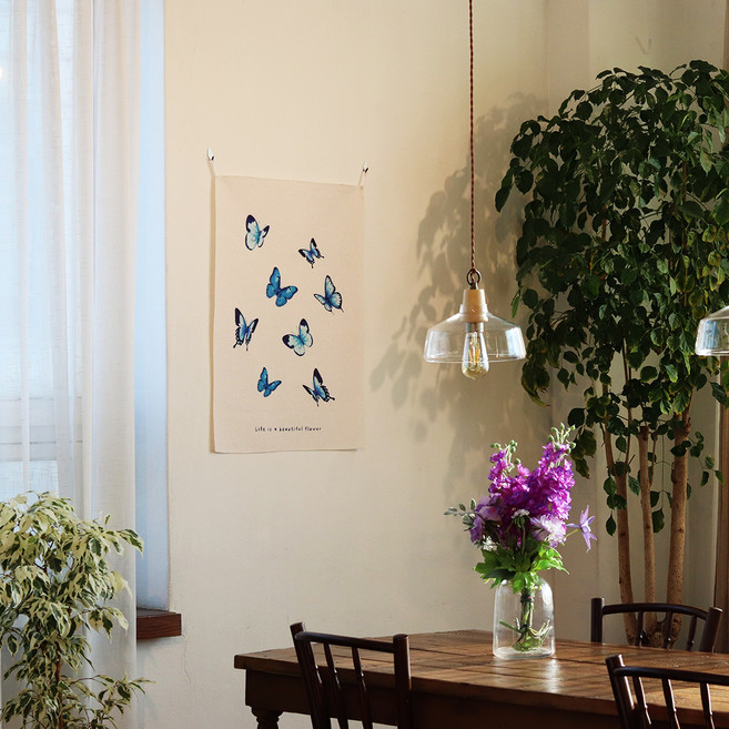 모노니크 패브릭 포스터, 14. 나비 패턴