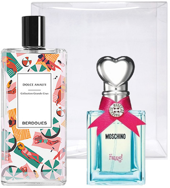 베르두 돌체 아말피 EDP 100ml + 모스키노 퍼니 EDT 25ml + 박스 세트, 1세트