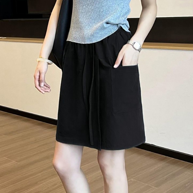 INFIOUS 女款涼感基本款大尺碼褲裙 I263-0065