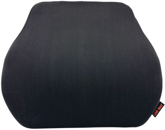 CAR WAY 卡威 靠得住人體工學腰靠, 經典黑