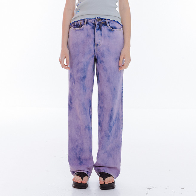 MILLIONCOR 女款鬆緊腰帶彩色寬褲 CONA 9415