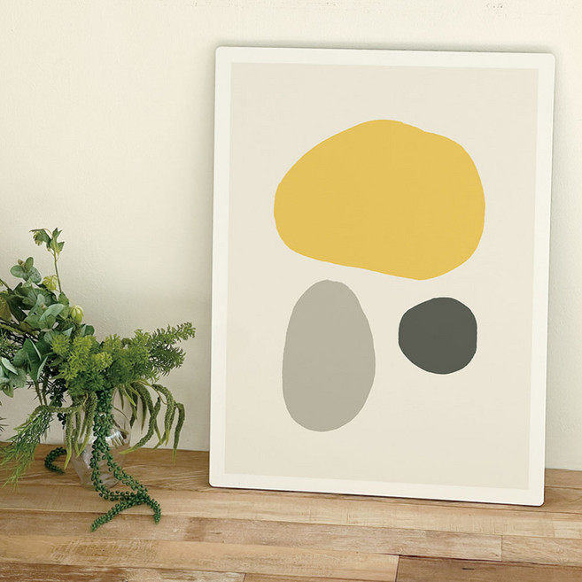 오홀리브 다리 손잡이 액자테이블, 07 동그라미 셋