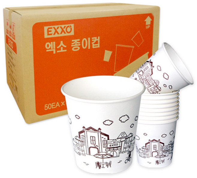 엑소 펄프 종이컵, 2000개입, 1개