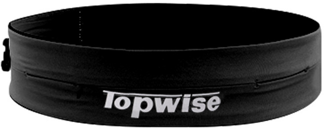 탑와이즈 1 플립벨트 스포츠 런닝 등산 힙색, BLACK, 1개