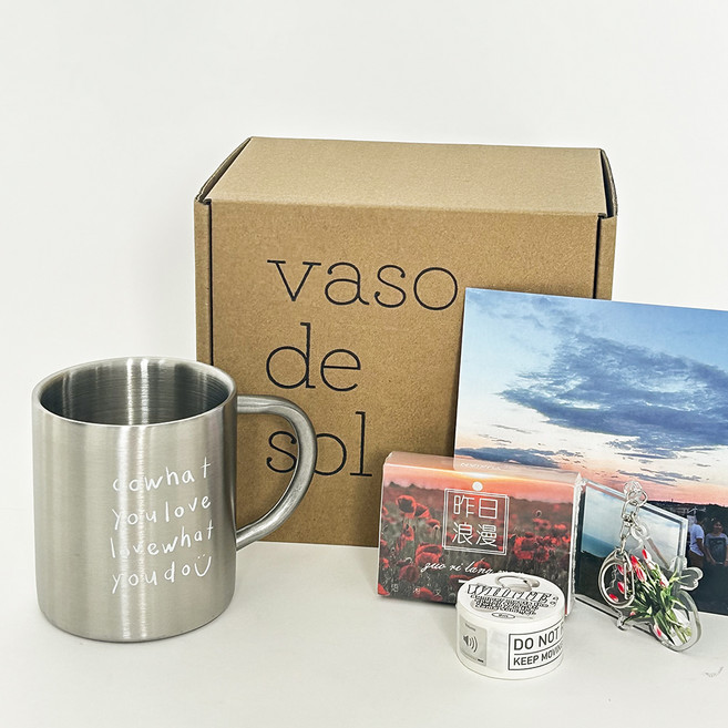 VasoDeSol modern sts 21馬克杯 300ml, 1個, WH