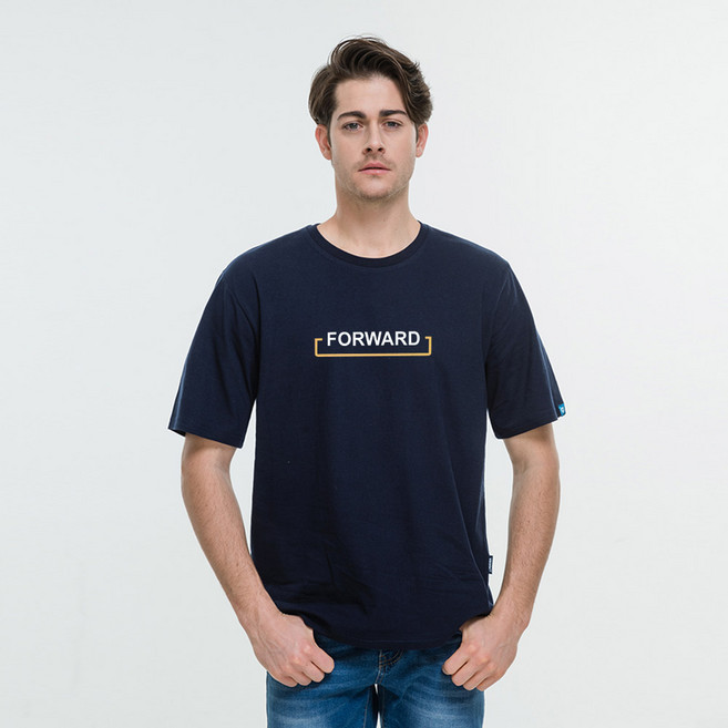 진마니아 포워드 통기성 라운드 반팔티 CS3T04