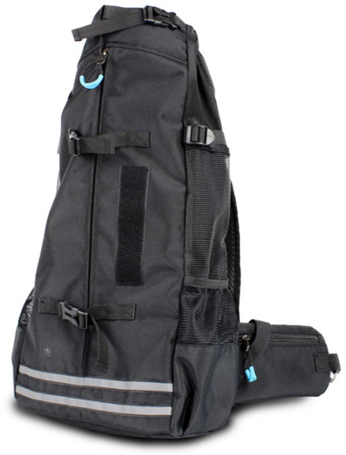 딩동펫 반려동물 로드 백팩 이동장, 블랙, 1개