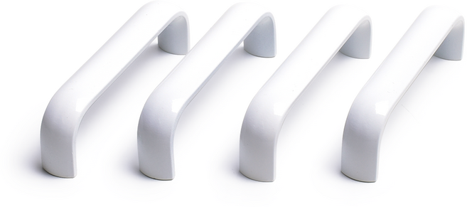 손잡이세상 모닝 가구손잡이 P96 화이트, 4개