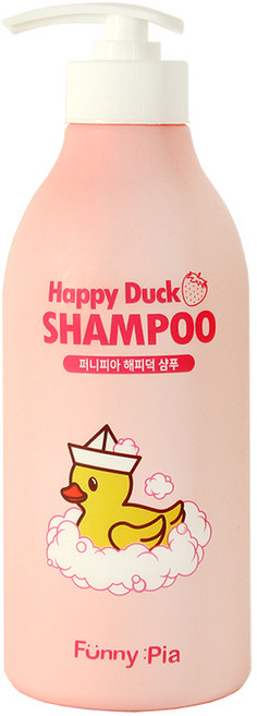 퍼니피아 유아용 해피덕 샴푸 스트로베리향, 500ml, 1개
