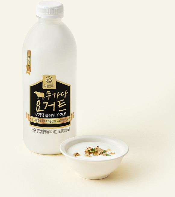 강훈목장 무가당 수제요거트, 1개, 1개입, 1L